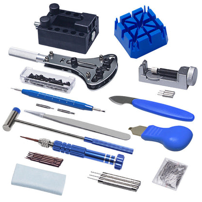 147 PCS Watch Repair Kit Watchmaker Back Case Remover Opener Link Pin Spring Bar