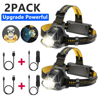 LED Headlamp Rechargeable