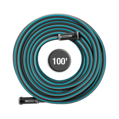 Garden Hose 30m 100ft. 5/8 X-Flow, provides flexible & reliable irrigation