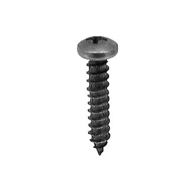 #8 x 3/4in Phillips Pan Tapping Screw Black Oxide