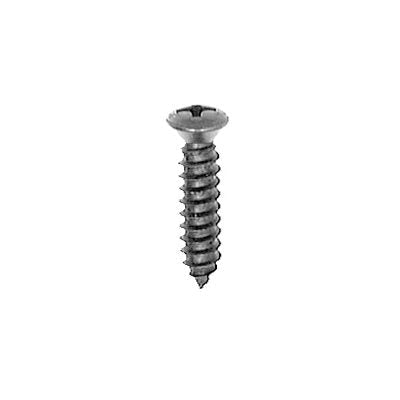 #10 x 3/4in #6 Head Phillips Oval Tapping Screw Black Oxide