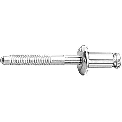 1/4D x 1/32-9/64in Grip Aluminum/Steel Peel-Type Rivet