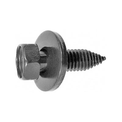 M6.3-1.0 x 20mm Hex Head Sems Screw Phosphate