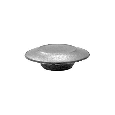 1/2in Black Flush Sheet Metal Plug