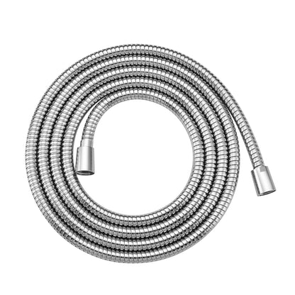 118-Inch Extra Long Stainless Steel Handheld Shower Hose with 360° Swivel