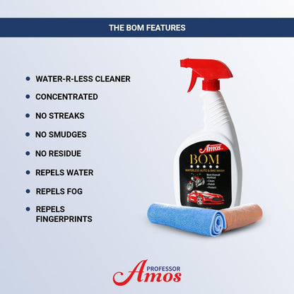 Professor Amos BOM - Clean, Polish, Protect & Enhance Home, Auto, RV, Boat