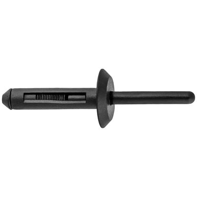 1/4D x 5/32-13/32in Grip Black Nylon Expansion Rivet