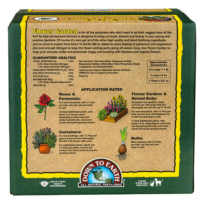 Down to Earth Flower Garden 2-6-5