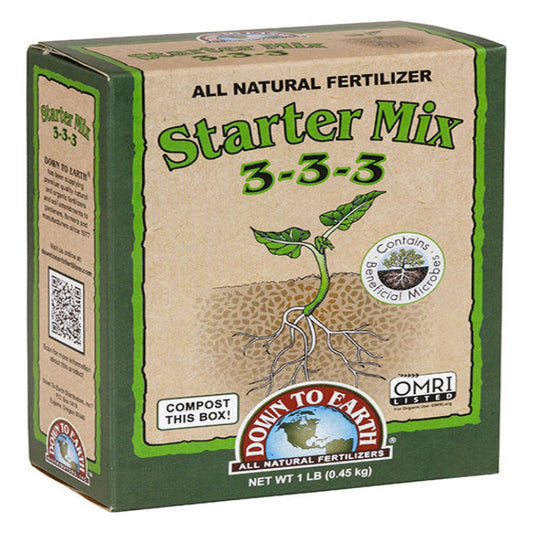 Down To Earth Starter Mix 3-3-3 W/ Myco