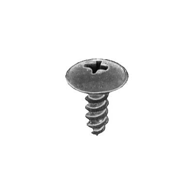 M5 x 15mm Phillips Truss Head Tapping Screw Black Phosphate