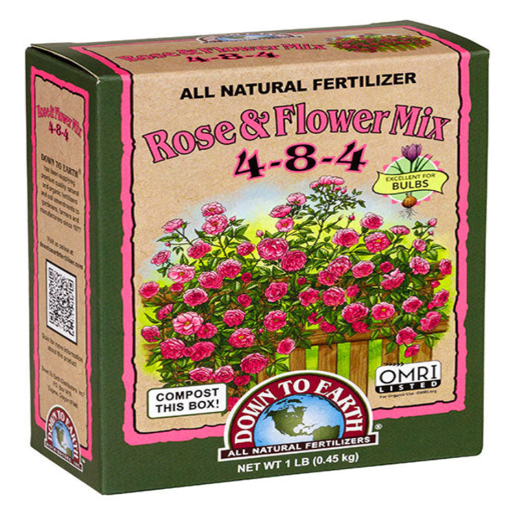 Down To Earth Rose and Flower Mix 4-8-4