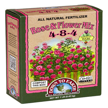 Down To Earth Rose and Flower Mix 4-8-4