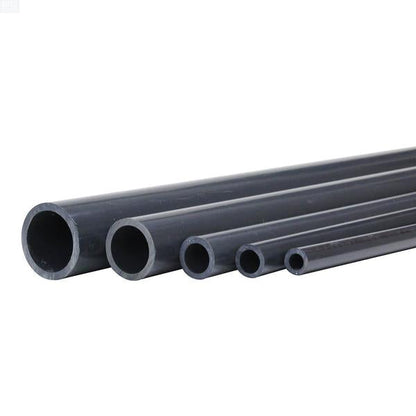 VENTRAL Schedule 80 PVC Pipe 2 Inch (2.375 OD), Grey, Cut Lengths for Industrial, Plumbing, Chemical, High-pressure