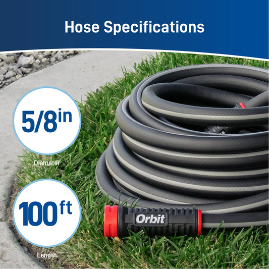 100 ft x 5/8" Polyfusion Hose Orbit Pro | 22140