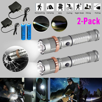 LED Flashlight Rechargeable Work Light