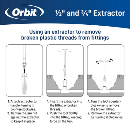 3/4" Pro Series Riser Extractor 26074