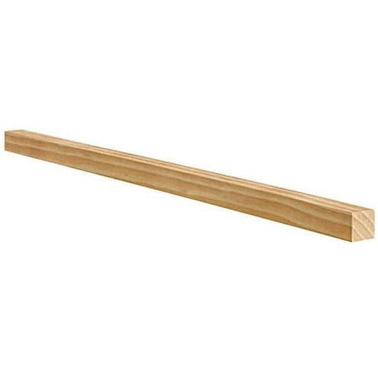 VENTRAL Lumber 2 in. x 2 in. (1.5 in. x 1.5 in.) Construction Premium Whitewood Board Stud Wood