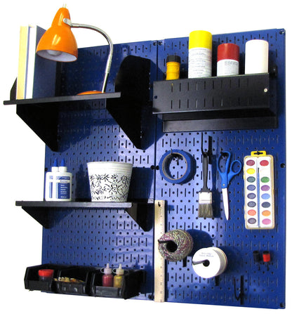 Craft & Hobby Pegboard Organizer Kit - Pegboard With Accessories