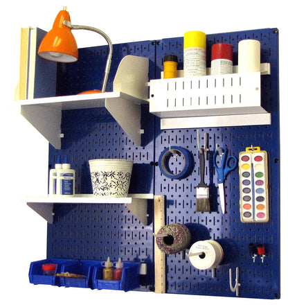 Craft & Hobby Pegboard Organizer Kit - Pegboard With Accessories
