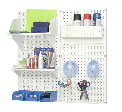 Craft & Hobby Pegboard Organizer Kit - Pegboard With Accessories