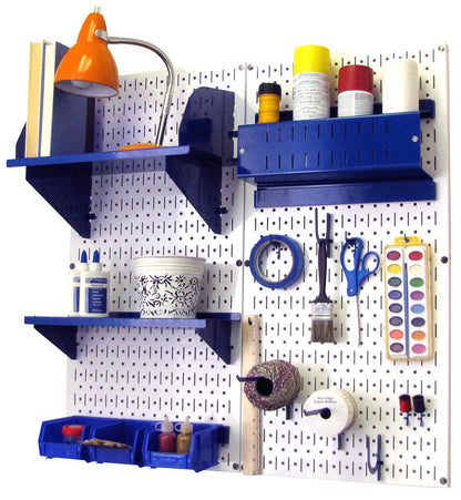 Craft & Hobby Pegboard Organizer Kit - Pegboard With Accessories