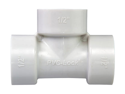 1/2" PVC-Lock Tee 33770