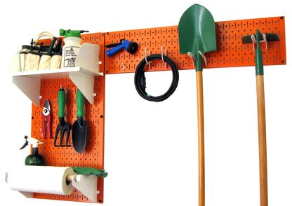 Pegboard Garden Tool Board Organizer Kit - Pegboard with Accessories