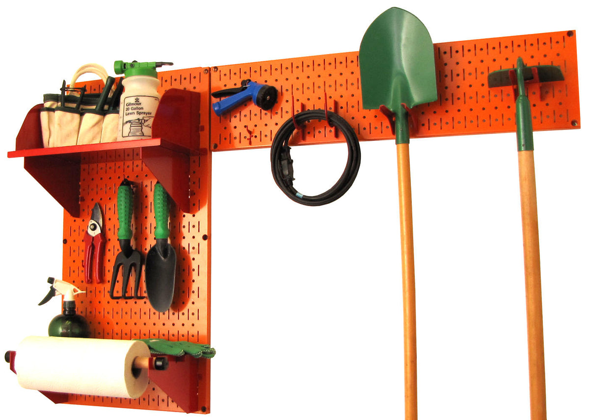 Pegboard Garden Tool Board Organizer Kit - Pegboard with Accessories