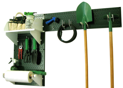 Pegboard Garden Tool Board Organizer Kit - Pegboard with Accessories