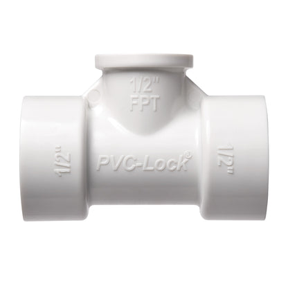 1/2" PVC-Lock x 1/2" FPT Tee 33772