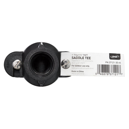 1" x 1/2" PVC Pipe Saddle Tee | 37121