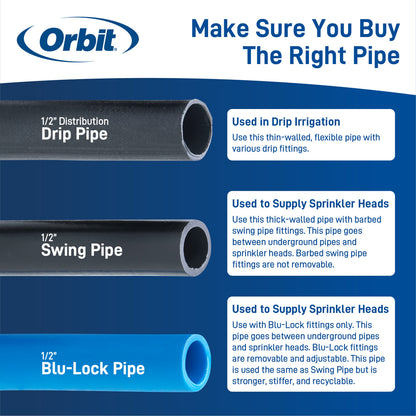 1/2-in. x 50-ft. Drip Blank Distribution Tubing | 67345