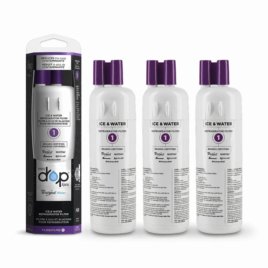 Whirlpool Water Filter W10295370A Pur Filter 1 W10295370 Refrigerator