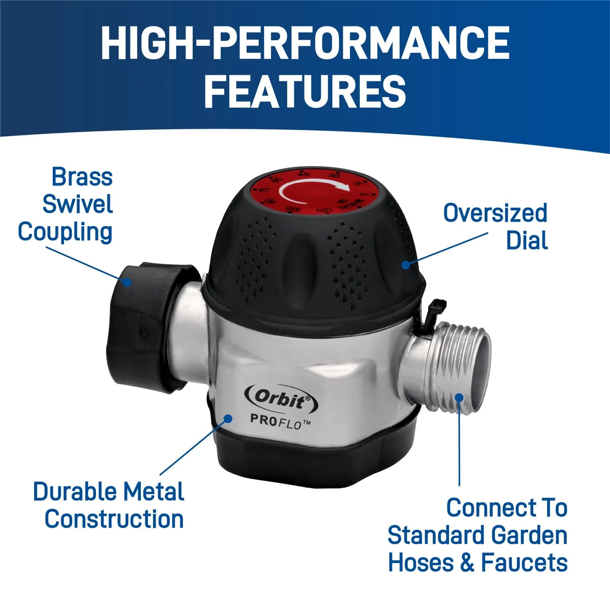 Pro Flo Sprinkler Timer for Hose Watering 62041