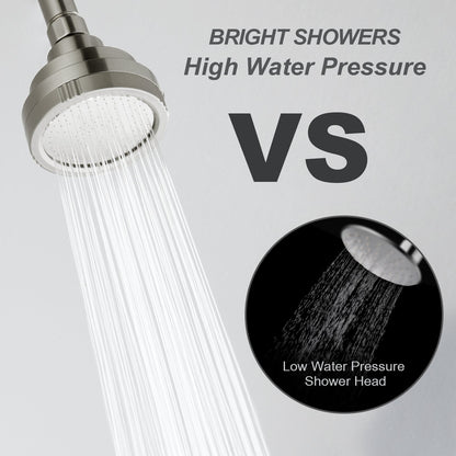High Pressure Rain Shower Head, Angle Adjustable