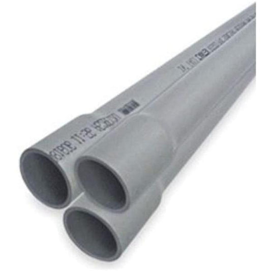 VENTRAL Electrical Wire Conduit Schedule 40 Pipe 2 PCS X 5FT PVC 3/4" Inch (0.75)