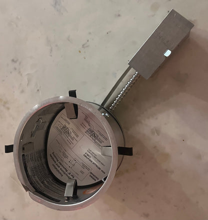 HALO H27 6 in. Aluminum Recessed Lighting Housing for Remodel Shallow Ceiling, Insulation Contact, Air-Tite