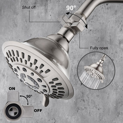 Brass Shower Flow Control Valve with G1/2 Connections