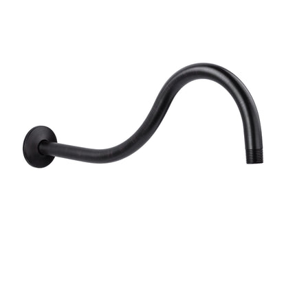 16 in. High-Arc Hook Shower Head Extension Arm (Oil-Rubbed Bronze Finish)