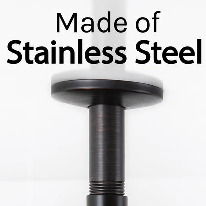 3 in. Shower Arm for Ceiling-Mounted Rainfall Showerhead (Oil-Rubbed Bronze Finish)