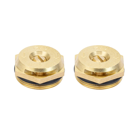 Brass Flush Head Quarter Pattern Sprinklers Nozzles (2-pack) | 53052