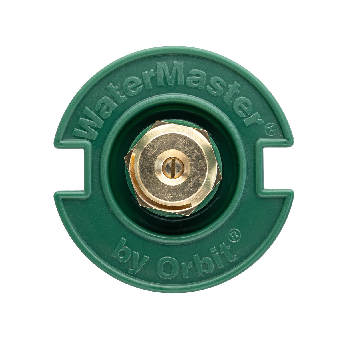 Plastic Flush Head w/Brass Half Pattern Nozzle 54025