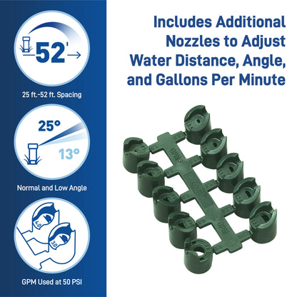 Voyager II® Professional Gear-Drive Rotor Sprinkler 55661