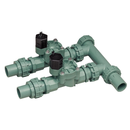 2-Valve Preassembled Manifold with PVC Adapters 57250