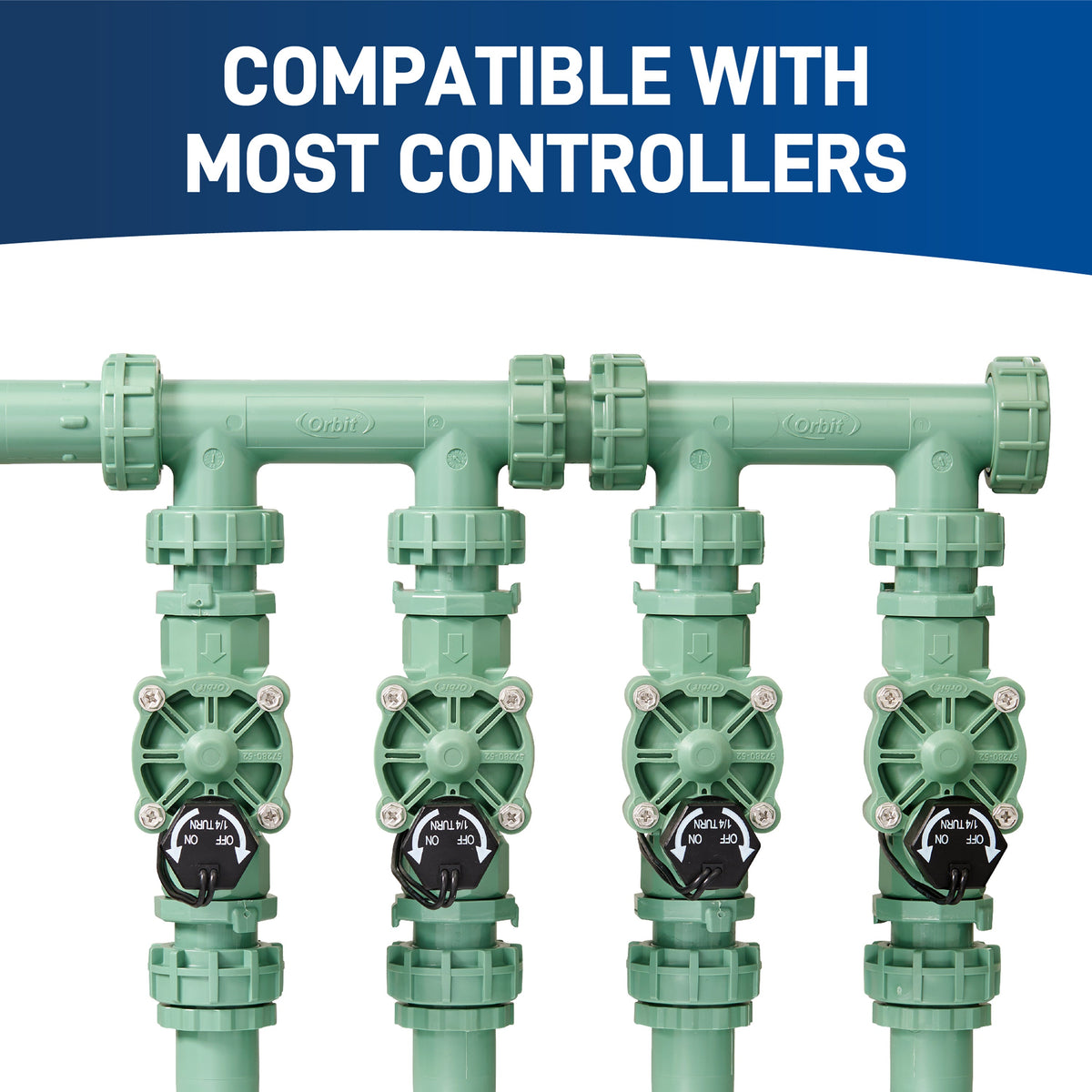 3-Valve Preassembled Manifold with PVC Adapters 57253
