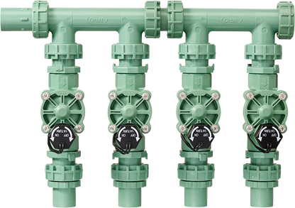 4-Valve Preassembled Manifold with PVC adapters 57257