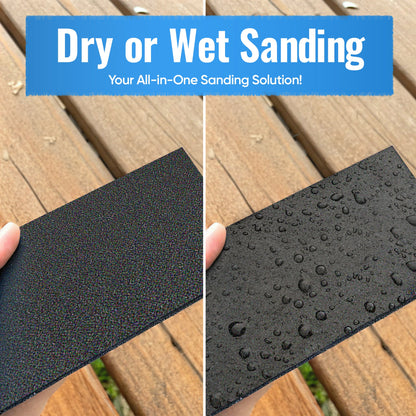 320 Grit Sandpaper Sheets – 10 Pack, 9x11 in, Wet or Dry Use