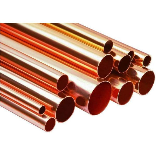 VENTRAL Copper Pipe Type L 1 Inch (1.125 OD), Straight Hard Temper, Cut Lengths for Plumbing Water HVAC