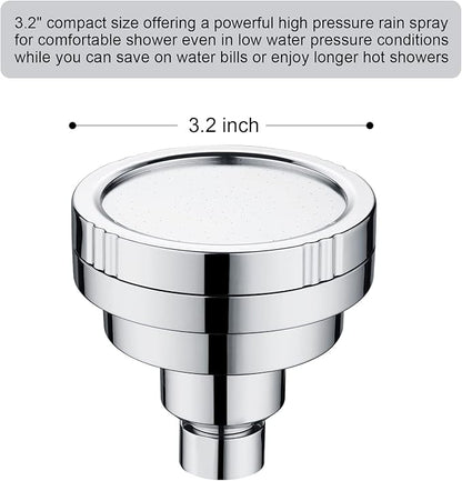 High Pressure Rain Shower Head, Angle Adjustable