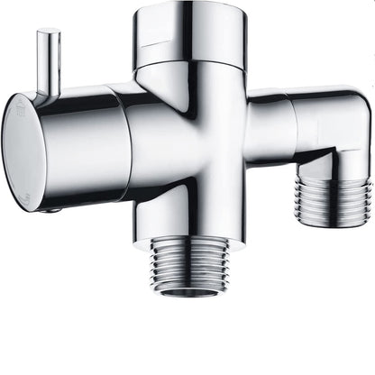Brass Shower Arm Diverter Valve for Handheld and Fixed Shower Heads